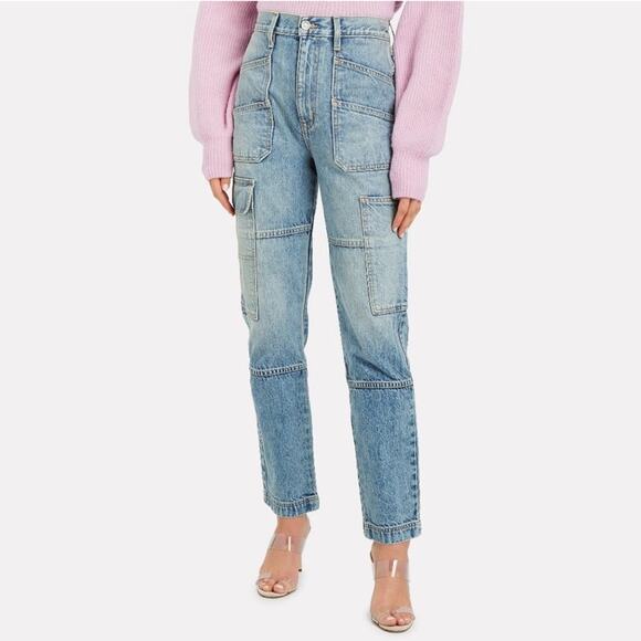 Slvrlake Savior Cargo Jeans in Salt Flats - Picture 1 of 13